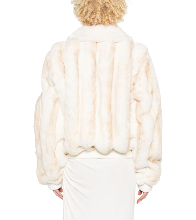 Jacke aus Faux Fur