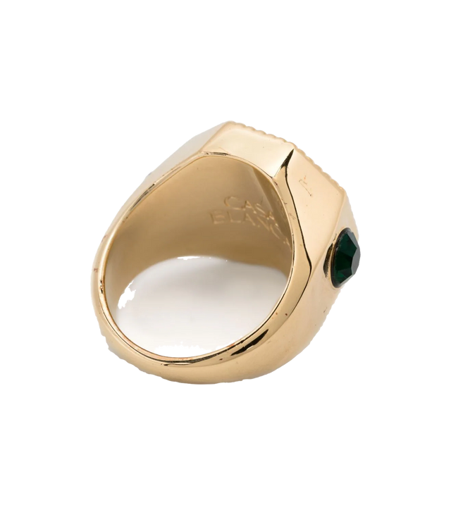 Goldring mit Monogramm