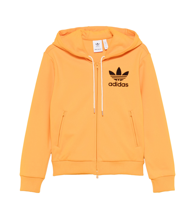 Adidas orange zip hoodie online