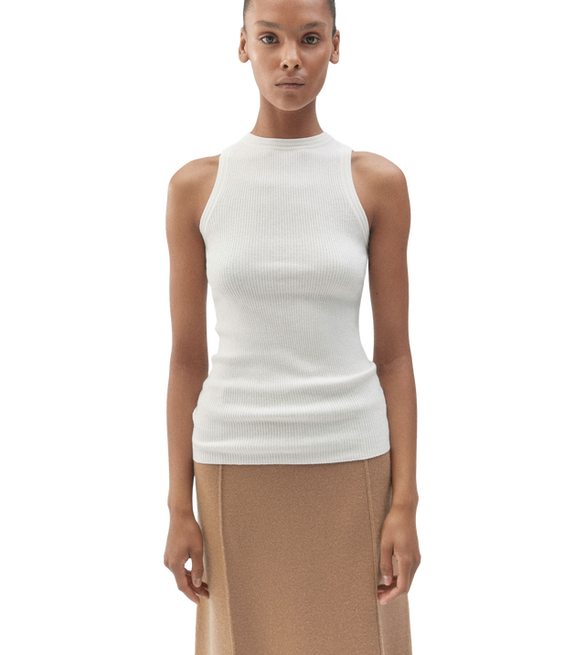 Amya Geripptes Tanktop