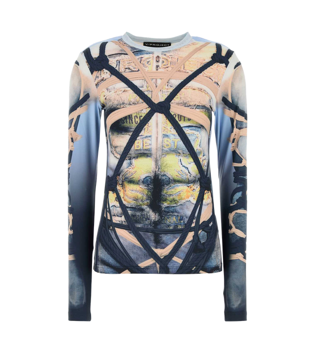 Longsleeve mit grafischem Print