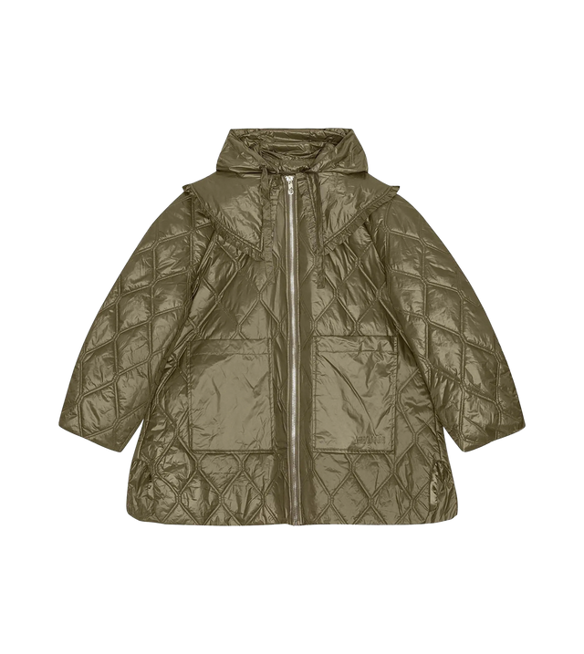 Lined down jacket 