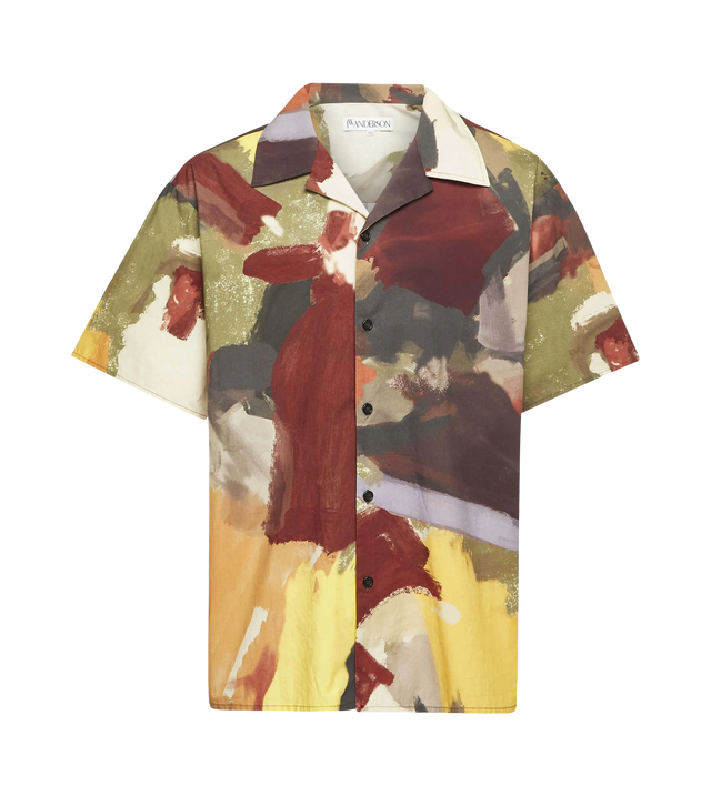 Shirt with abstract print 