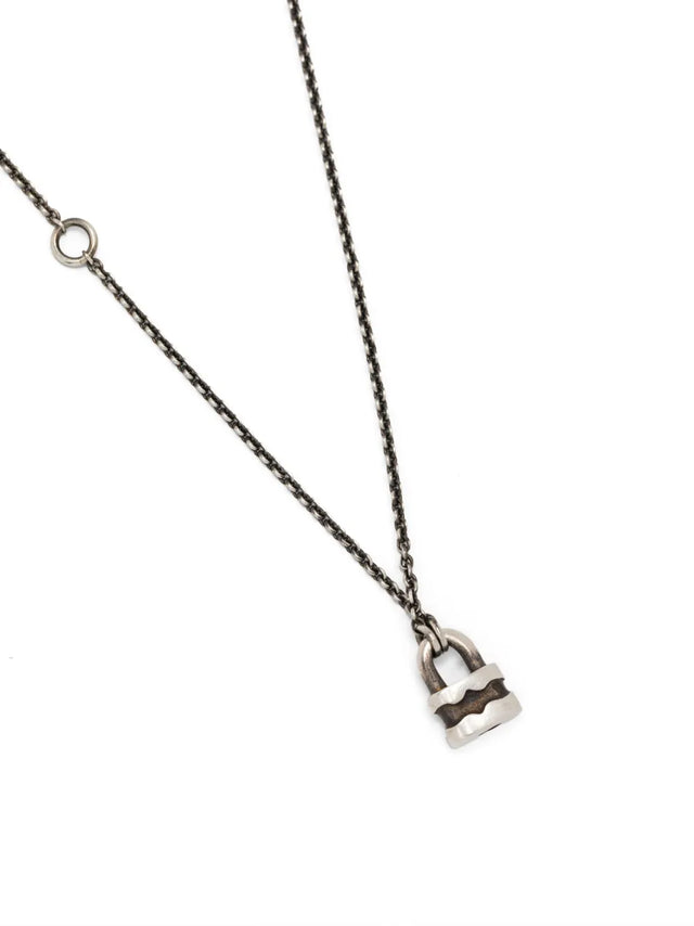 Halskette mit Mini-Schloss Anhänger