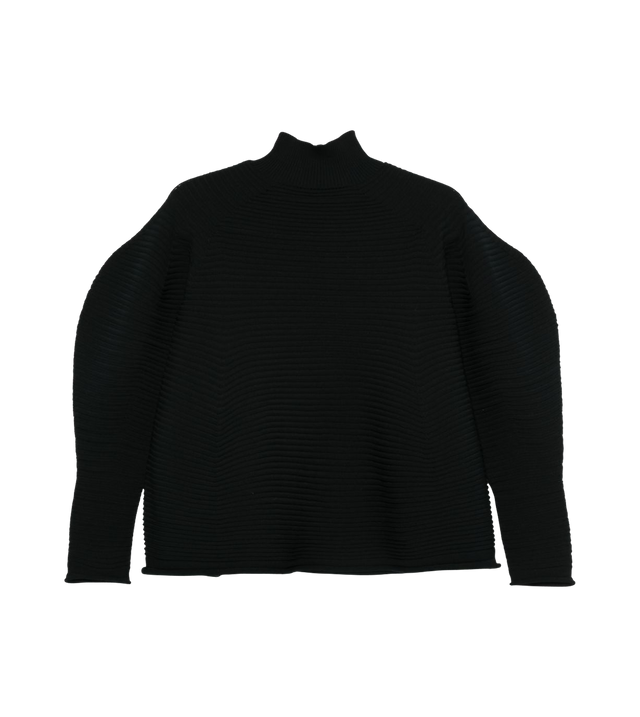 Plissierter Pullover