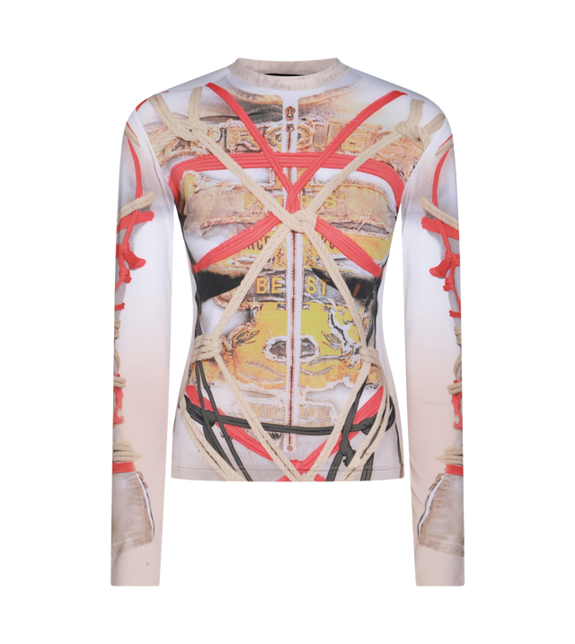 Longsleeve mit geometrischem Print