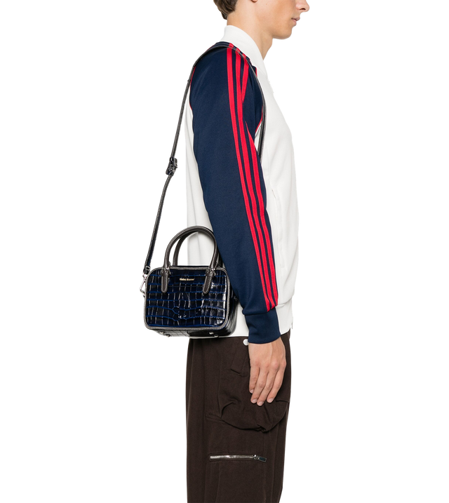 adidas x Wales Bonner Tote Bag in Kroko-Optik