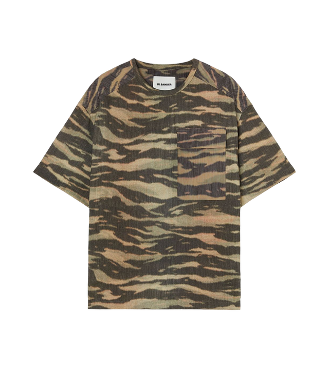 T-Shirt mit Zebra-Print