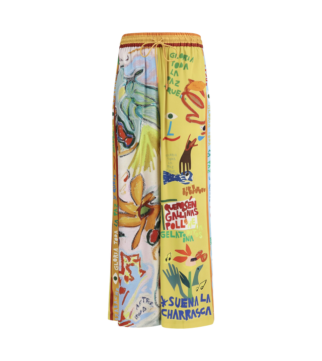 La Charrasca silk trousers 