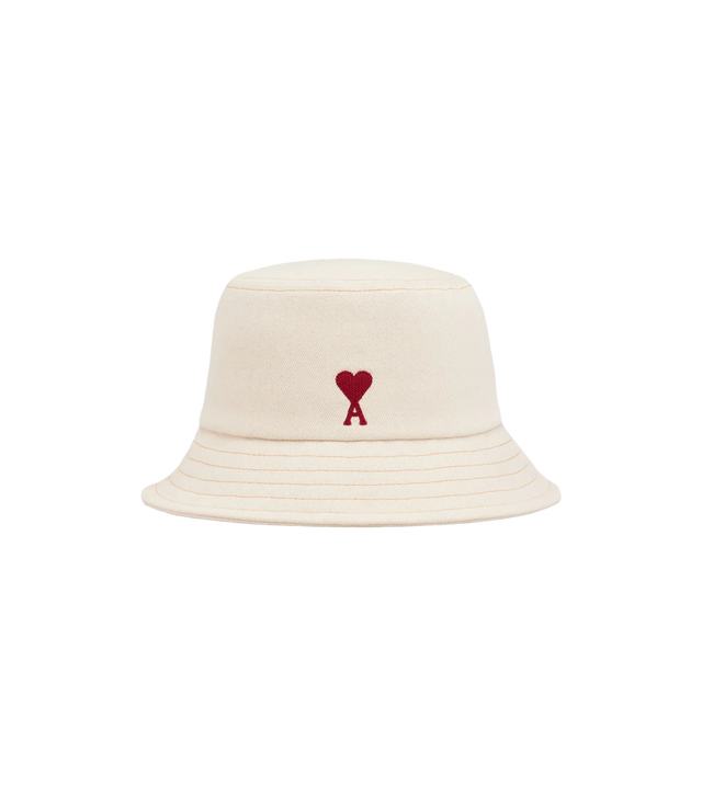 Bucket hat with Ami De Coeur logo 