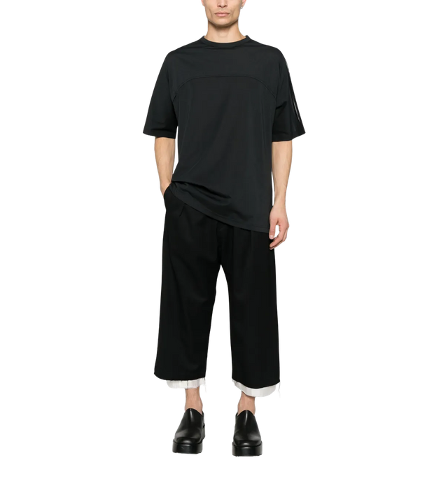 Mesh T-shirt with 3 stripes 