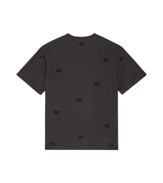 T-Shirt mit Logo-Verzierung
