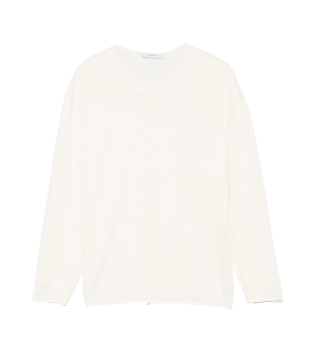 Long sleeve with round neckline 