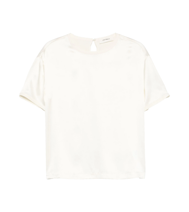 T-shirt with round neck