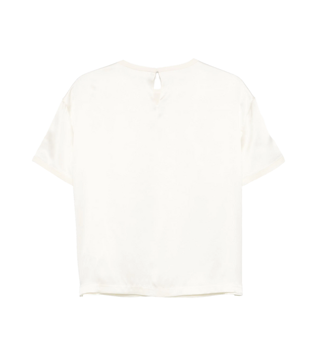 T-shirt with round neck