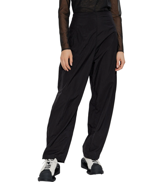 Wide-leg utility pants 