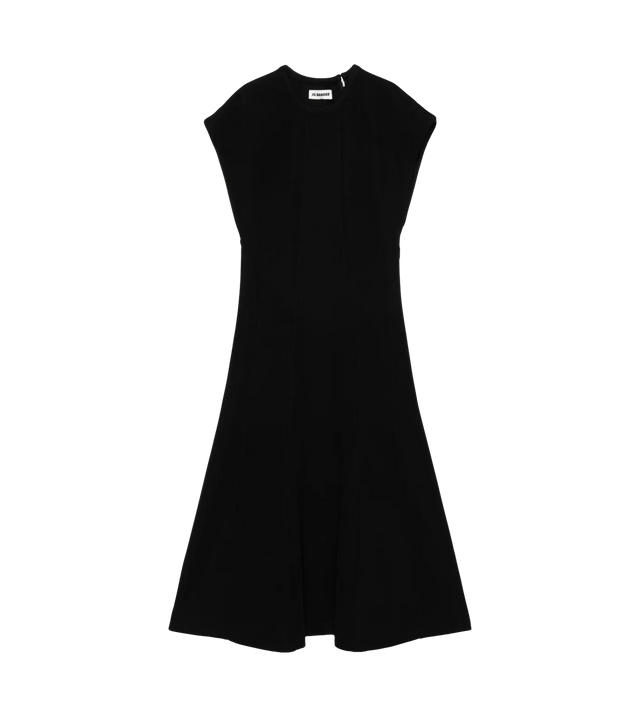 Geripptes Midikleid