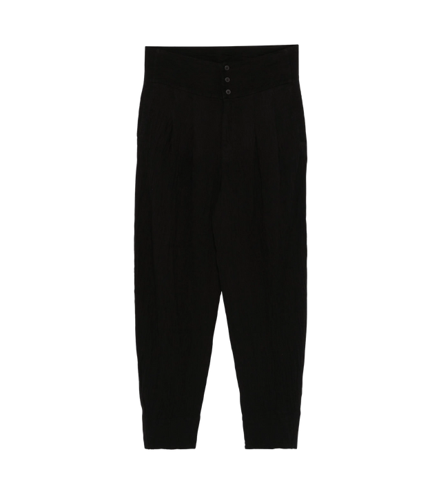 High-Waist-Hose mit Prägung