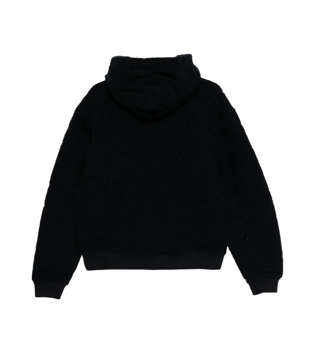 Fleece Hoodie mit Logo-Stick