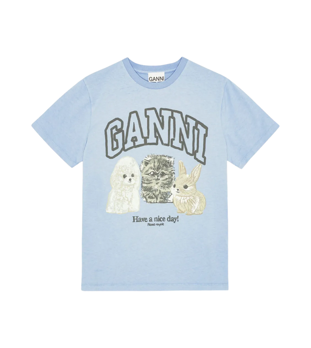 T-Shirt mit Logo-Print