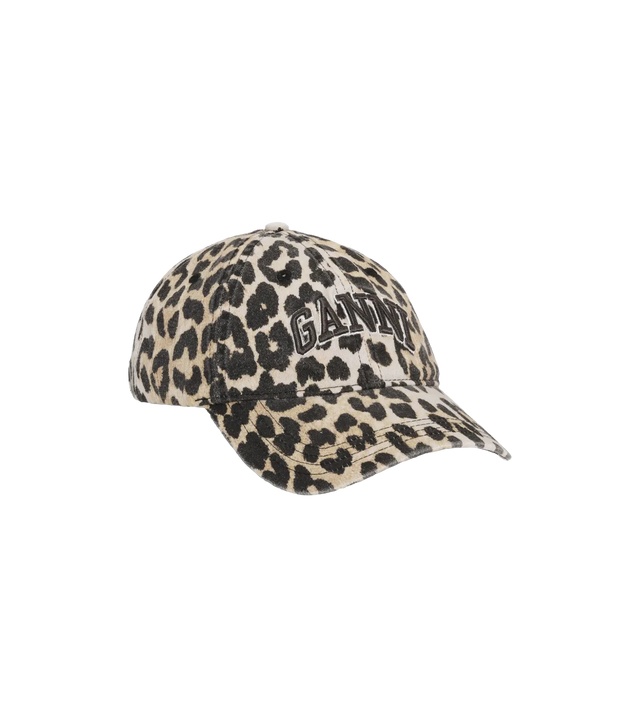 Baseballkappe mit Leoparden-Print