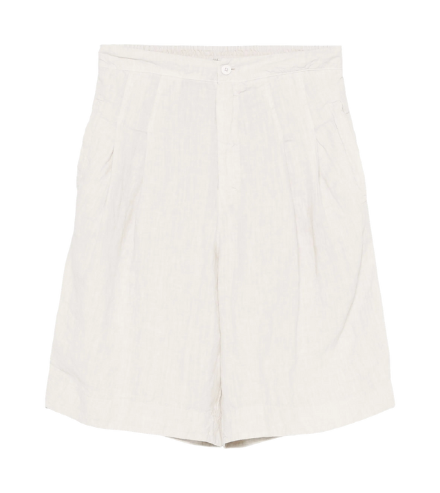 Shorts aus Leinen