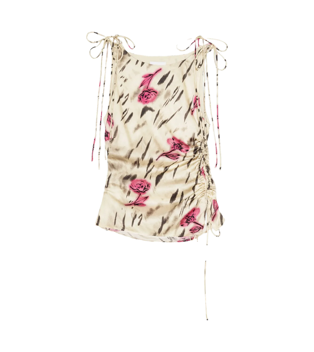 Bluse mit Blumen-Print