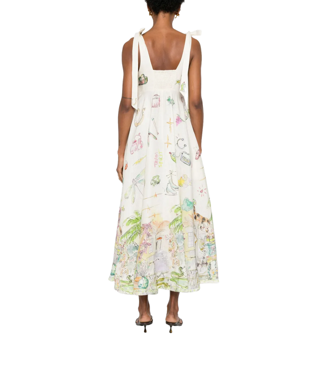 Anouk Ballet Midi-Kleid