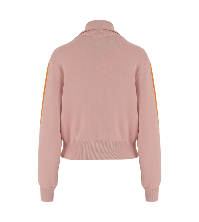 Zip-Jacke mit Streifendetail