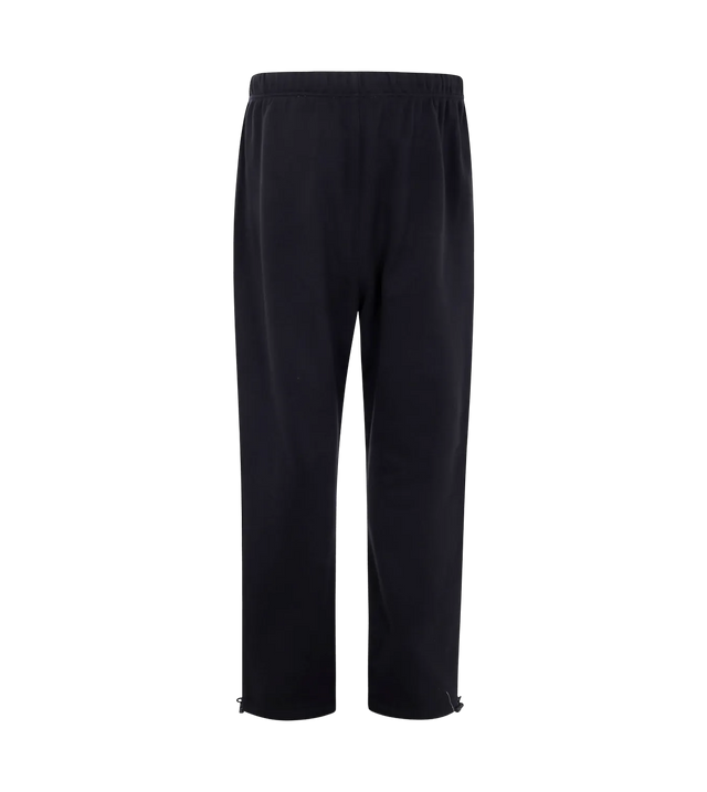 Fleece Jogginghose mit Logo-Stick