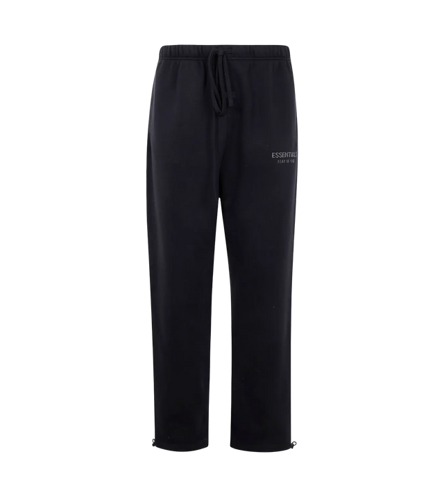 Fleece Jogginghose mit Logo-Stick