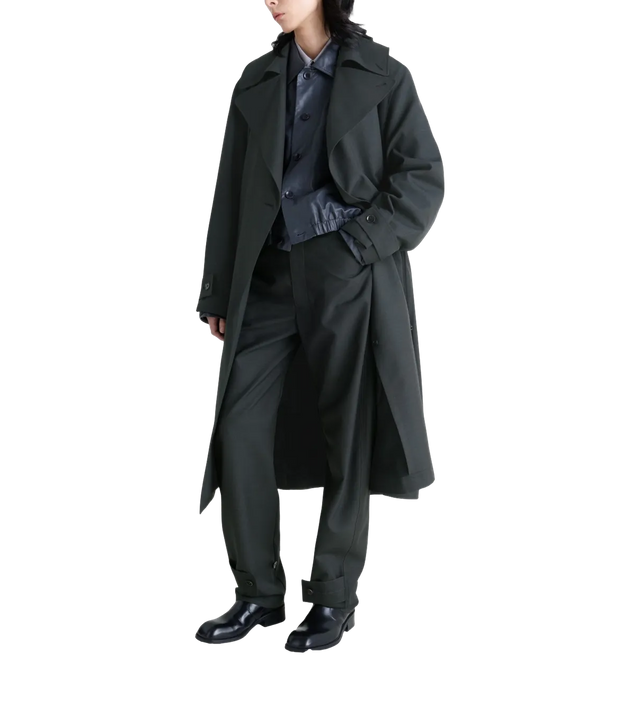 Doppelreihiger Trench-Coat mit Gürtel