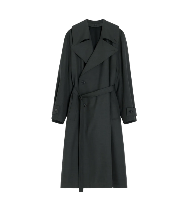 Doppelreihiger Trench-Coat mit Gürtel
