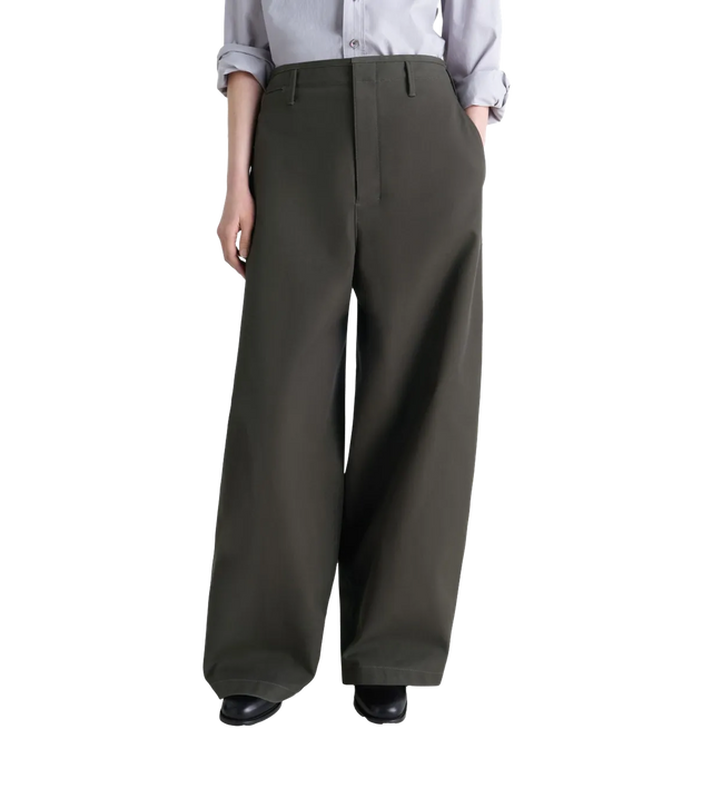 Chino-Hose mit Oversize-Fit