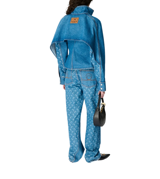 Weite Moon Laser Jeans