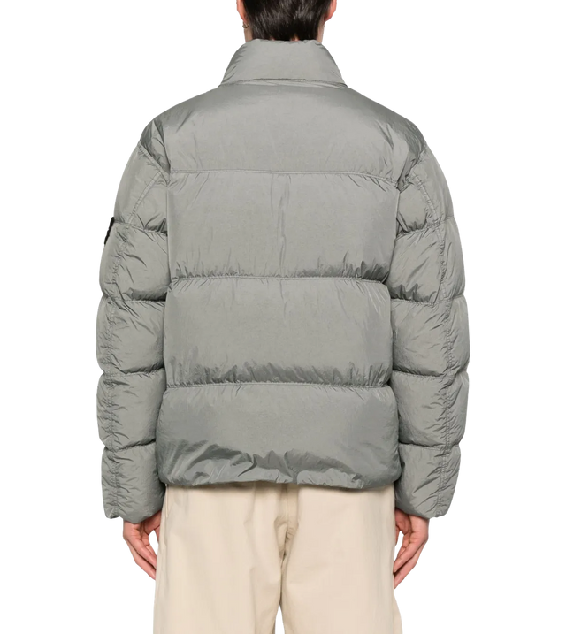 Wattierte Jacke mit Stehkragen