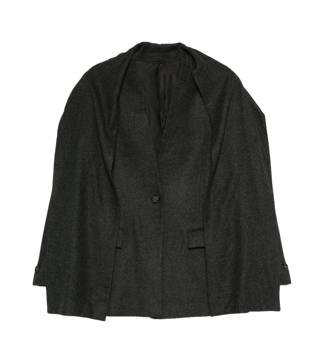 Scarf blazer