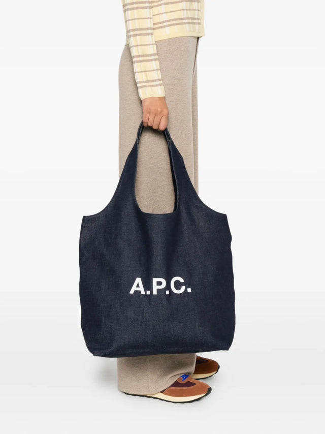 Ninon Shopper mit Logo-Print
