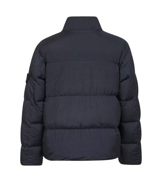 Gefütterte Jacke mit Logo-Patch