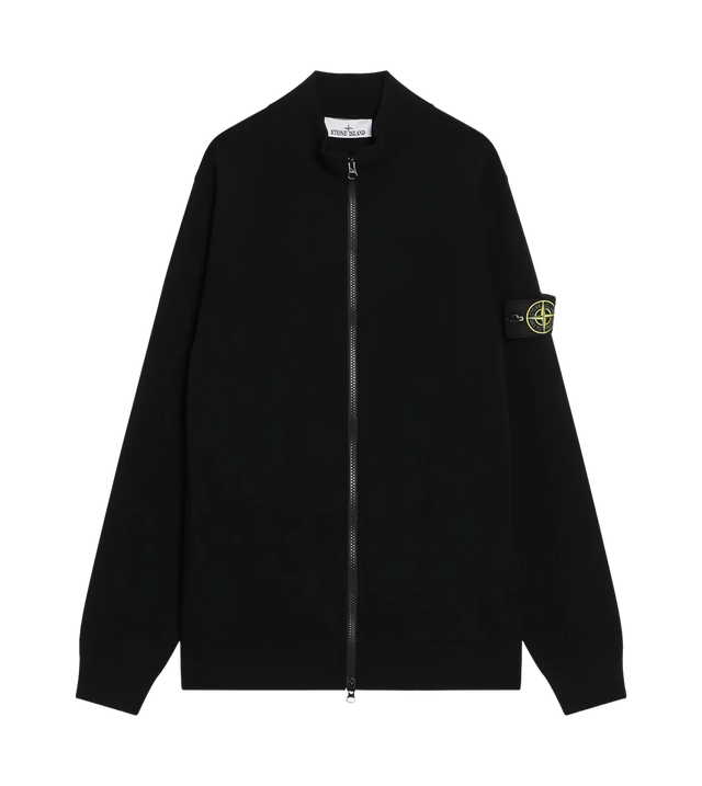 Cardigan mit Logo-Patch