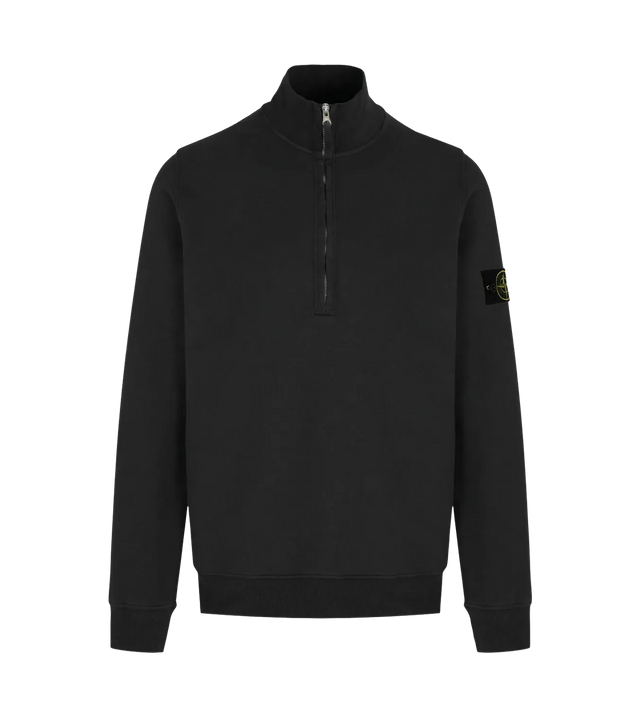 Sweatshirt mit kurzem Reißverschluss