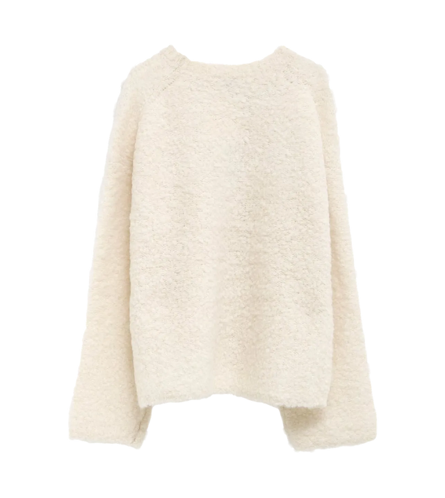 Pullover aus Bouclé