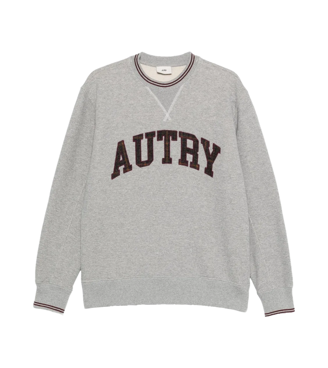 Sweatshirt mit Logo-Stickerei