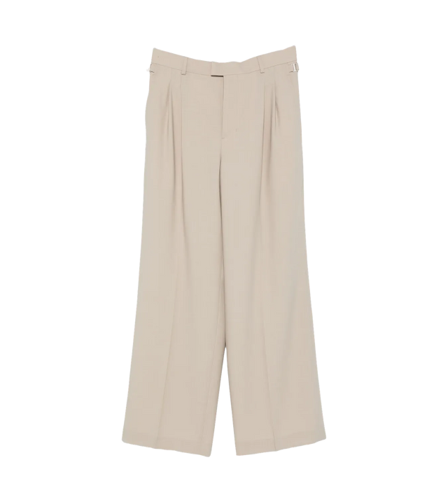 Wide-Leg-Hose mit Bundfalten