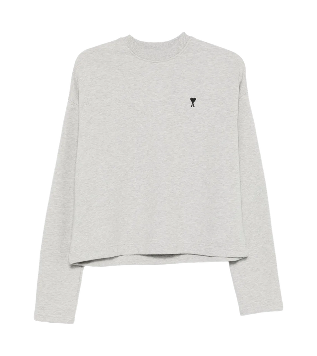 Longsleeve mit Logo-Stickerei