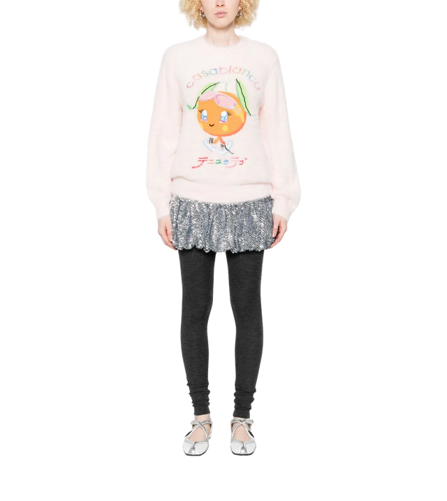Sweatshirt mit Logo-Stickerei