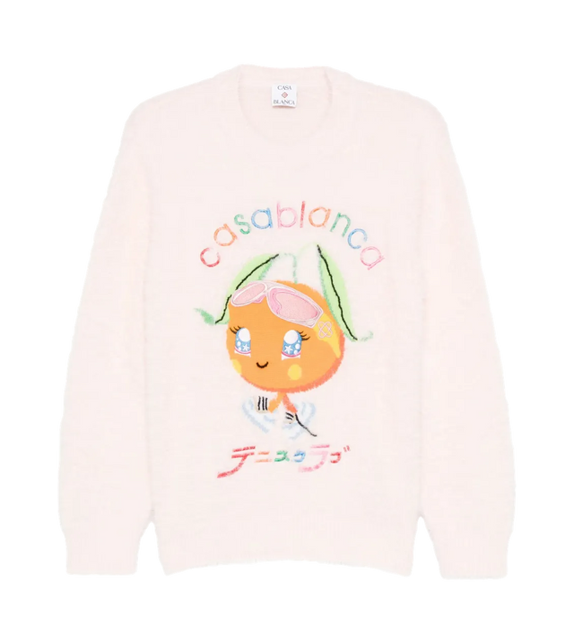 Sweatshirt mit Logo-Stickerei