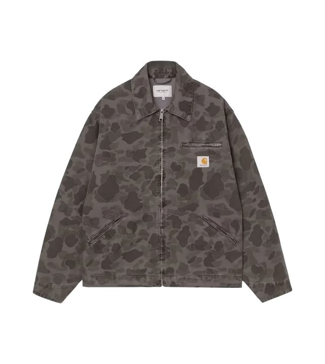 Duck Detroit Jacke mit Camouflage-Print