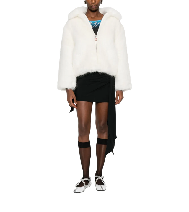 Jacke aus Faux Fur