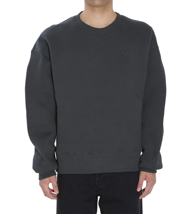 Ami De Coeur Fleece-Sweatshirt mit Logo-Stick
